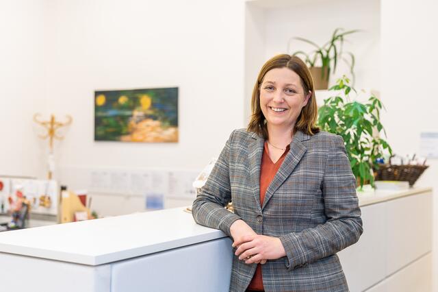 Voller Vorfreude auf die Aufgaben, die ab Februar österreichweit auf sie warten: Nora Tödtling-Musenbichler | Foto: Brand Images