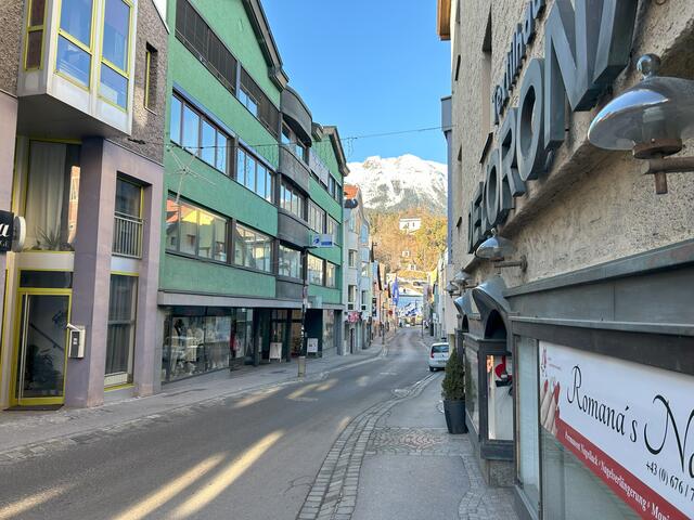 In der Kramergasse gilt ab 14. Februar 2024 eine Einbahnregelung (von Süden nach Norden). | Foto: Stadtgemeinde Imst / Othmar Kolp