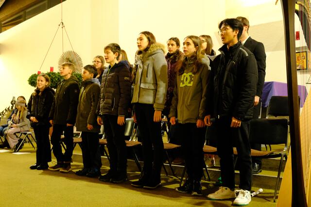 Der Kinderchor der Musikschule Telfs | Foto: Lia Buchner