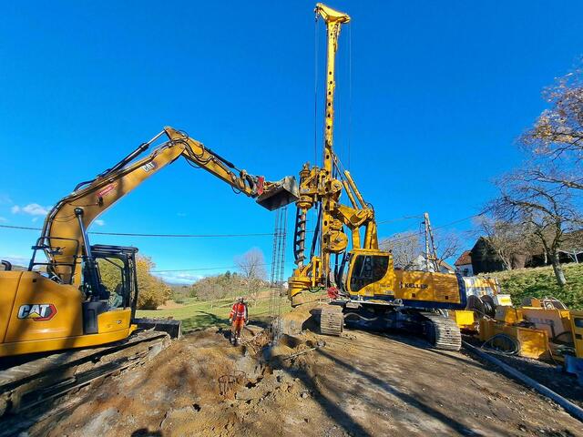 Kurz vor Weihnachten wurde die Rosenbergstraßein St. Veit in der Südststeiermark wieder für den Verkehr freigegeben. | Foto: Land Steiermark