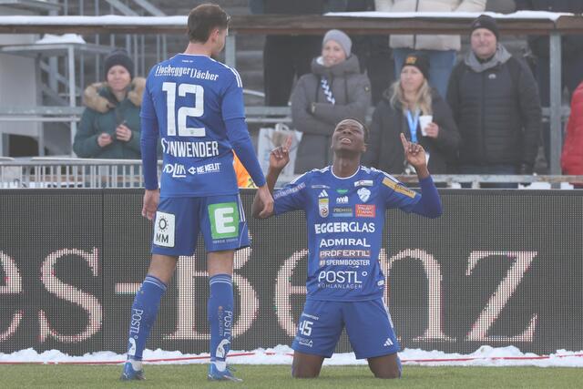 Die TSV Hartberg-Kicker wollen auch im Frühjahr über zahlreiche Tore, Punkte und Siege jubeln. | Foto: GEPA pictures