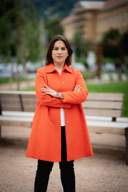 Julia Seidl will die Hochwasserverbauung Saggen nutzen, um den Inn frei zugänglich zu machen.
 | Foto: Julia Seidl