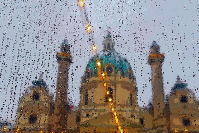 Am Samstag, 23. Dezember, muss sich Wien auf jede Menge Regen einstellen. | Foto: zVg