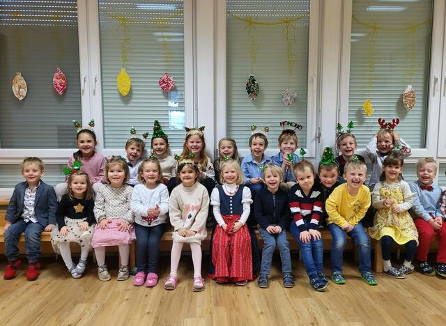 Im mehrsprachigen Kindergarten "Pika" wurde heuer mit einer "Weihnachts-Gala" gefeiert. | Foto: Kindergarten Pika