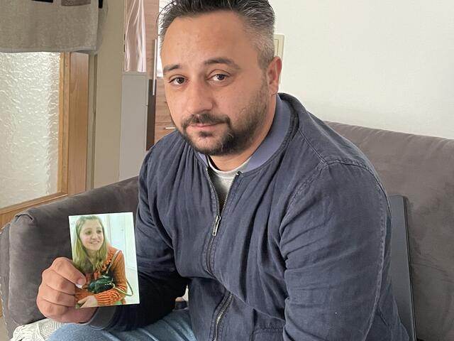 Suzan Cukaj leidet schwer unter dem Verlust seiner Frau. | Foto: BRS