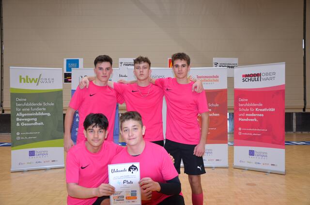 Die "pinkn Propölla" wurden vierter. | Foto: Anika Paul