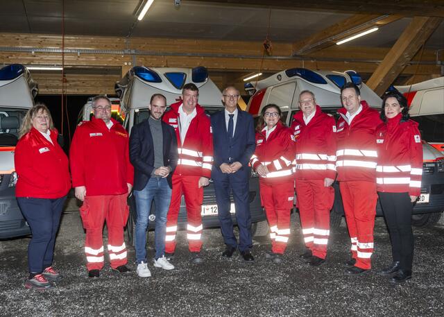 LH Mattle: „Wer in Tirol den Notruf wählt, kann sich darauf verlassen, schnelle und kompetente Hilfe zu erhalten – 365 Tage im Jahr, rund um die Uhr.“ | Foto: Land Tirol/Die Fotografen