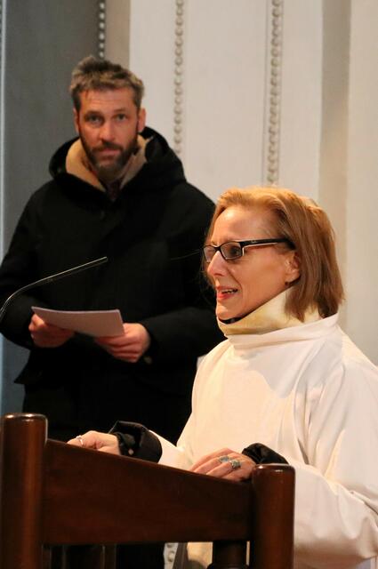 Andrea Reich und Robert Langmann als Moderatoren