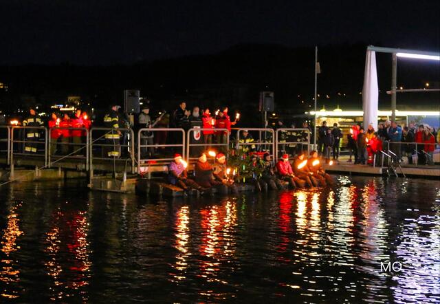 Christbaumversenken, Velden am Wörther See