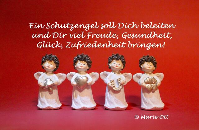 Glückwünsche, Schutzengel