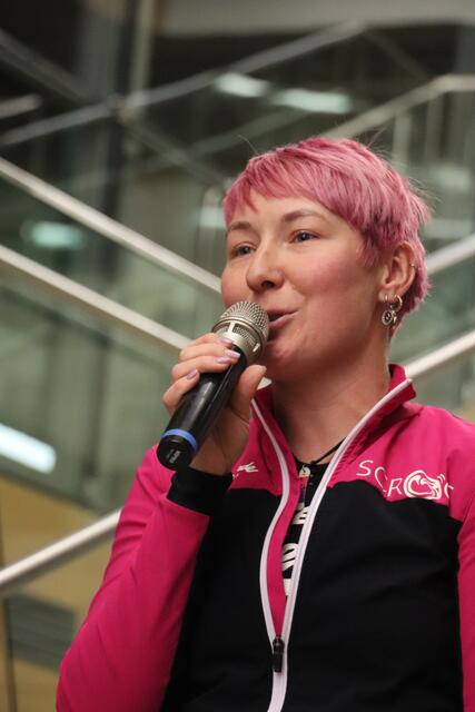 Applaus für den Motor des Schi- und Snowboardkurses  Katharina Gschmeidler von den Naturfreunden Kalsdorf.  | Foto: Edith Ertl