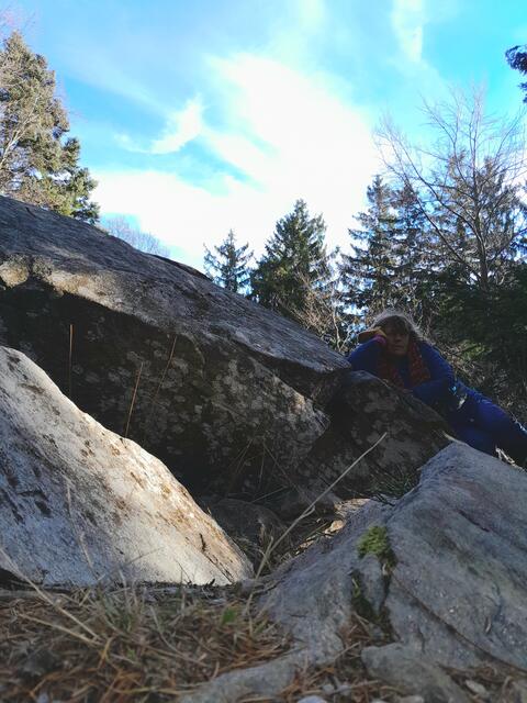 Nach einer kleinen Erkundungstour ..