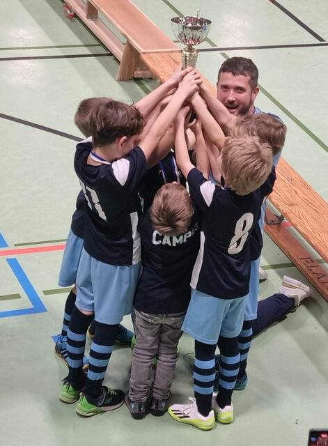 Jubel der U8-Mannschaft: SPG Rinn/Tulfes | Foto: Union