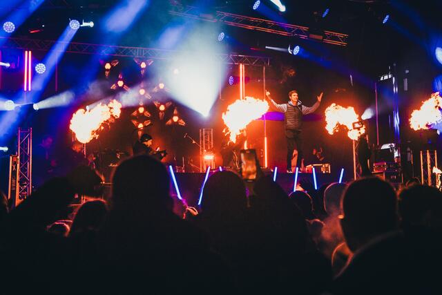 Die BOUNCE Bon Jovi Tribute Band sorgte für Stimmung. | Foto: Hagemann