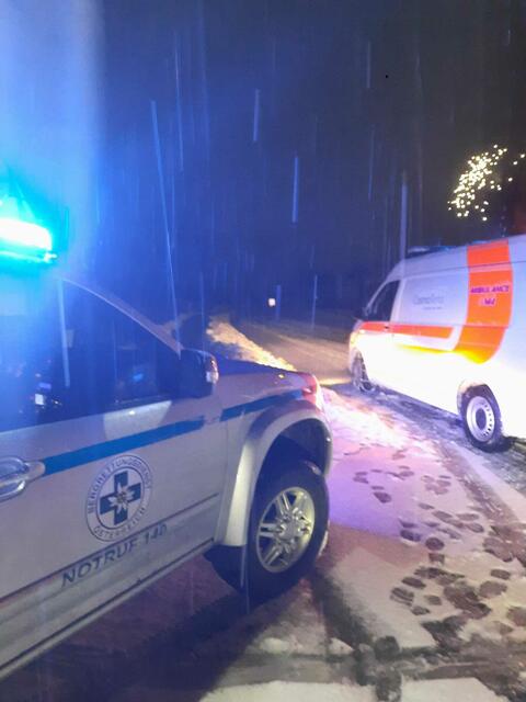 Ruhige Silvesternacht für das Rote Kreuz im Bundesland Salzburg. | Foto: Rotes Kreuz Lungau / Ursula Jessner