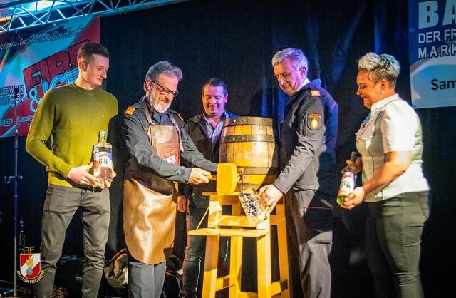 Neben dem eigenen Ball-Gin und Ball-Wein wird es auch Zweiger's Ball-Bier geben, verkostet wurde es schon. | Foto: FF Mooskirchen