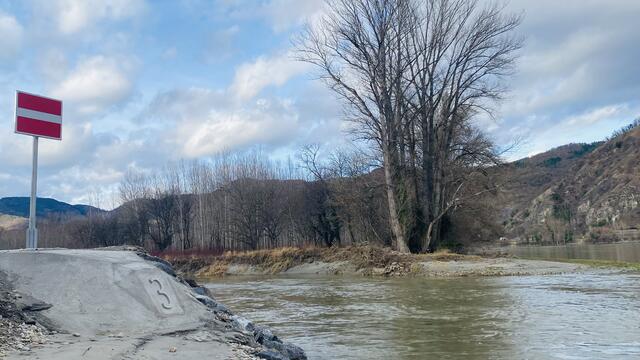 Kilometer 2009,3 bei Schopperstatt zur Pritzenau