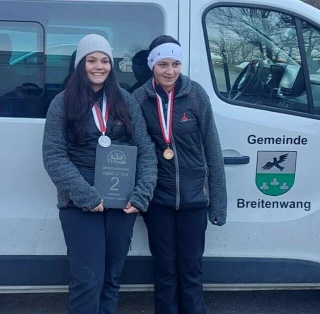 Lea und Lisa Wachter erbrachten bei der U14-Landesmeisterschaft in Steinach am Brenner Top-Leistungen. | Foto: SCB