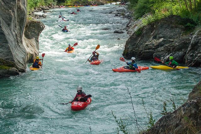 07_IMG_8282: Wildwassersport auf der Sanna | Foto: © by Ing. Günter Kramarcsik