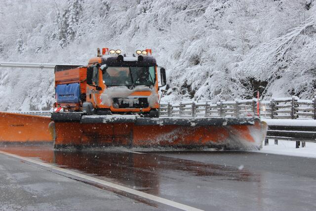 Bisher war dieser Winter ein "Norm-Winter", wie es Autobahnmeisterei-Leiter Markus Bratschko formuliert. | Foto: Asfinag