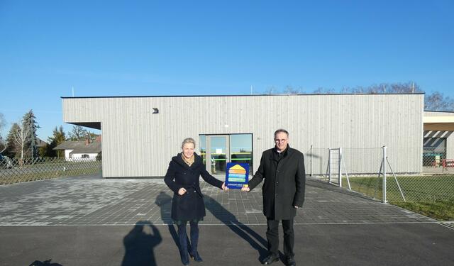 Der neue Kindergarten in Immendorf wurde im Jänner 2022 fertiggestellt und umfasst zwei Gruppen sowie eine Tagesbetreuung für Kleinkinder. | Foto: Richard Hogl