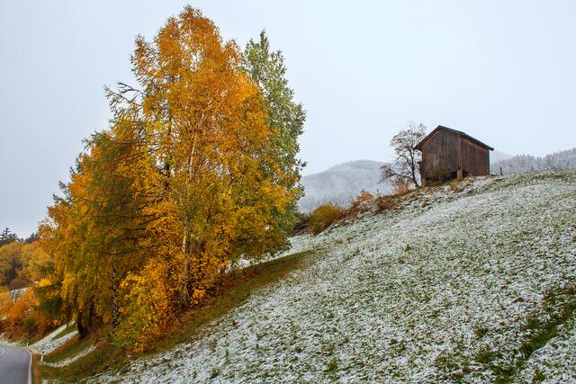 11_IMG_9637: Winter trifft Herbst in Tobadill | Foto: © by Ing. Günter Kramarcsik