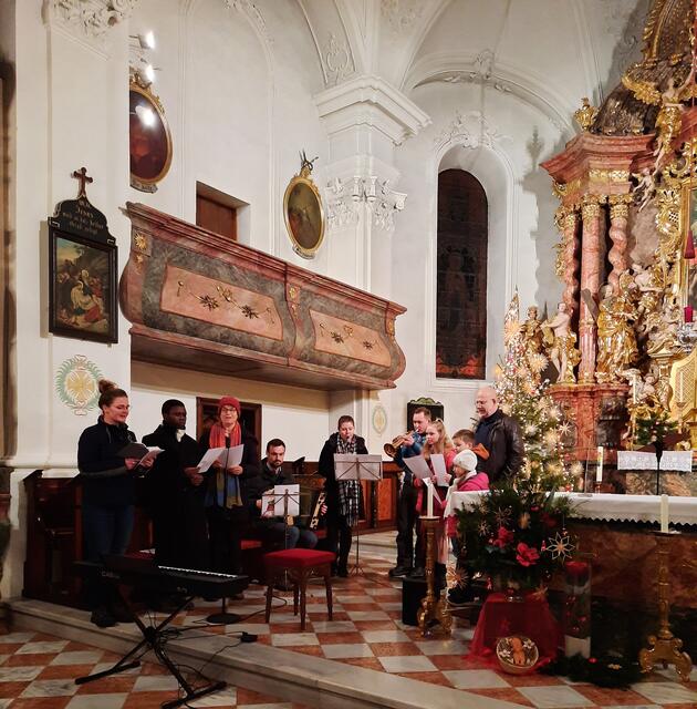 In der Hauser Pfarrkirche fand zum ersten Mal ein Weihnachtsliedercontest statt. | Foto: KK