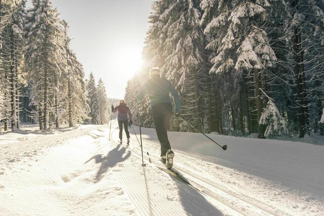 Auf den Loipen sind leider nicht nur Langläufer unterwegs. | Foto: Oberösterreich Tourismus