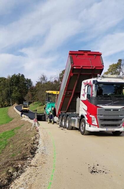 Das war der Start: Voller Einsatz beim Tavernenweg in Pöllau. | Foto: Marktgemeinde Pöllau
