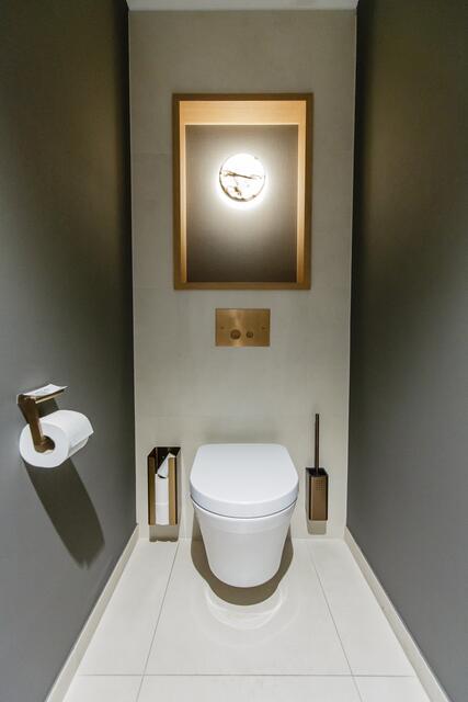 Hochwertige Ausstattung der WC-Anlagen. | Foto: aurena.at