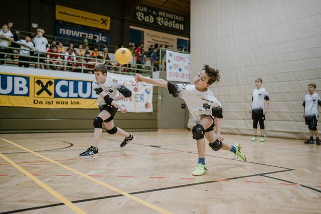 Action für Schüler beim Dodgeball Schulcup für Niederösterreich ab 16. April 2023 | Foto: Nadine Studeny