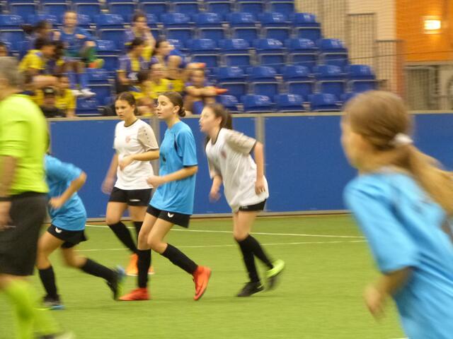 Voller Energie starteten die Spielerinnen in die 15-minütigen Matches. 