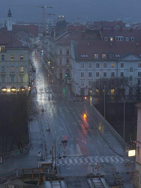 Ab Montag wird die Tegetthoffbrück bis voraussichtlich Ende November gesperrt.   | Foto: netcam/Holding Graz