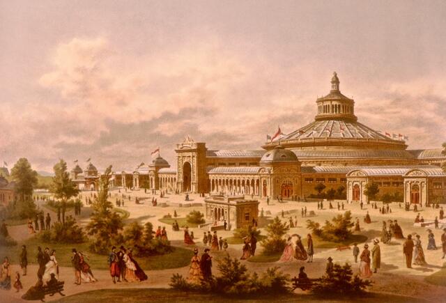 Mit der Weltausstellung wurde in Wien 1873 ein Projekt der besonderen Art auf die Beine gestellt. Mehr darüber zeigt eine Sonderausstellung im Bezirksmuseum Brigittenau.  | Foto: Archiv ÖNB