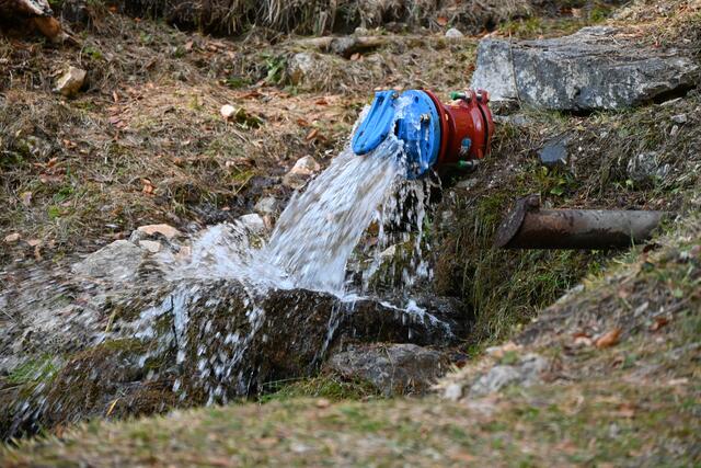 Da sprudelt das Wasser für die Wiener 