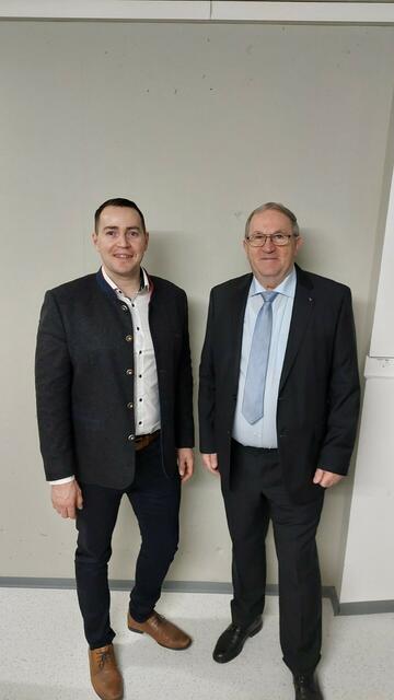 (v.l.) FPÖ-Stadtparteiobmann Bernhard Skaumal und Matthias Hahnekamp. | Foto: FPÖ Eisenstadt