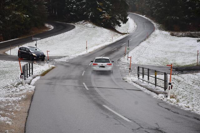 Leopold Enengl engagiert sich für eine sichere Kreuzung (St. Georgen/Walde - Pabneukirchen). | Foto: Robert Zinterhof