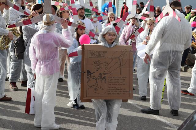 Faschingsumzug 2023: In Enns herrschte am 18. Februar reges Faschingstreiben. | Foto: Herbert Stocker