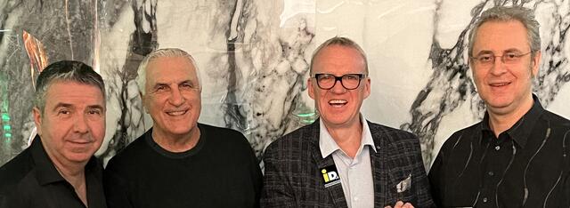 "The Voice" Ralph Schader freut sich mit Monti Beton und Johann K. auf Lienz | Foto: Monti Beton