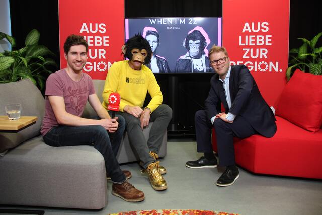 Vom Älterwerden handelt die aktuelle Single von Man vs. Monkey "When I'm 22". Denn Affen werden mit 22 volljährig erfuhr Philipp Belschner im Interview. | Foto: MeinBezirk.at