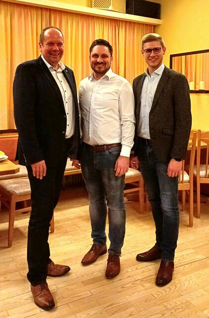 Johannes Mezgolits, Thomas Niklos und Patrik Fazekas.
  | Foto: ÖAAB