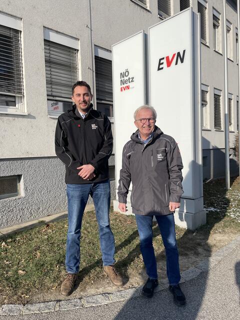 Michael Kovarik und Herbert Steinhauser von Netz NÖ. | Foto: Alexandra Goll