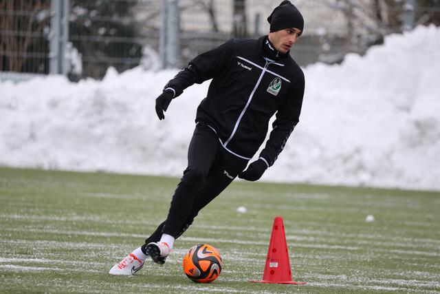 Ante Bajic ist bereits mitten in der Saisonvorbereitung. | Foto: SVR/Schröckelsberger