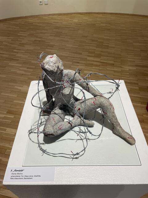 Auch Skulpturen sind zu sehen. | Foto: Stadtgemeinde Kapfenberg