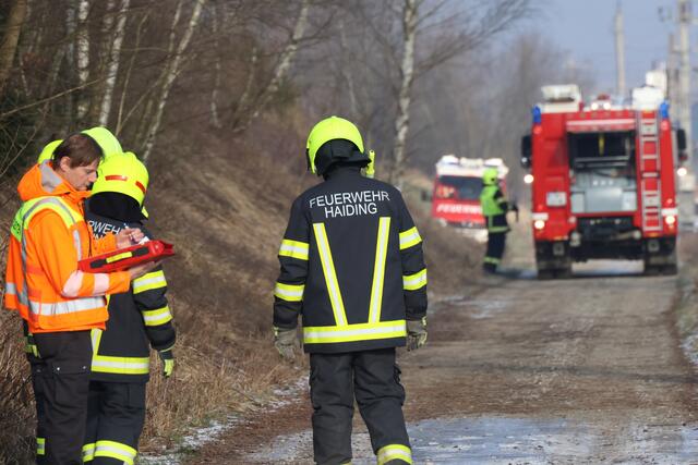 In Krenglbach wurde ein Mann samt seinem Hund beim Spazierengehen von einem ICE-Schnellzug erfasst.