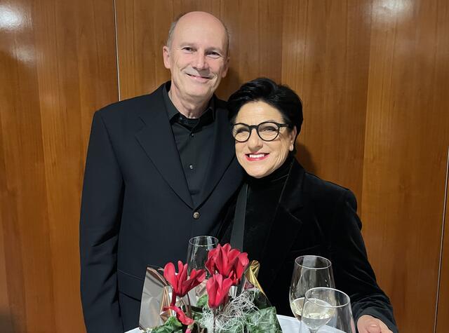 Amüsierten sich: Annemarie und Johann Krassnig | Foto: Gady/Fischer