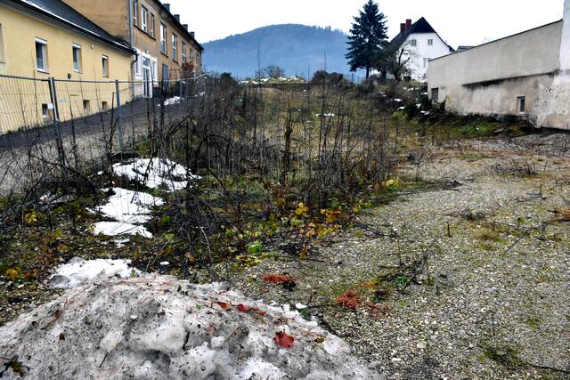 Eine viergeschossige Bebauung in der Greiner Innenstadt ist nicht zulässig. Ehemaliges Laska-Areal. Hier darf nichviergeschossig gebaut werden.  | Foto: Robert Zinterhof