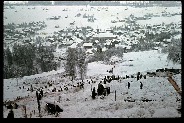 Der Lawinenwinter 1954 forderte allein im Montafon 19 Todesopfer | Foto:  Montafon Archiv
