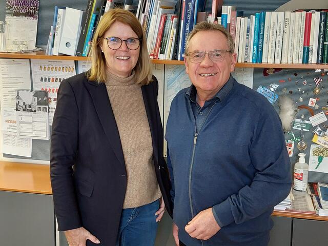 LAbg. Gabriele Knauseder und Bgm. Hannes Prillhofer. | Foto: SPÖ