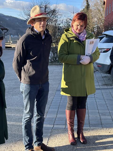 Thomas Lanzer-Breitfuß und Barbara Lanzer betreiben einen großen Bio-Bauernhof in Oberaich/Bruck an der Mur. | Foto: Angelika Kern